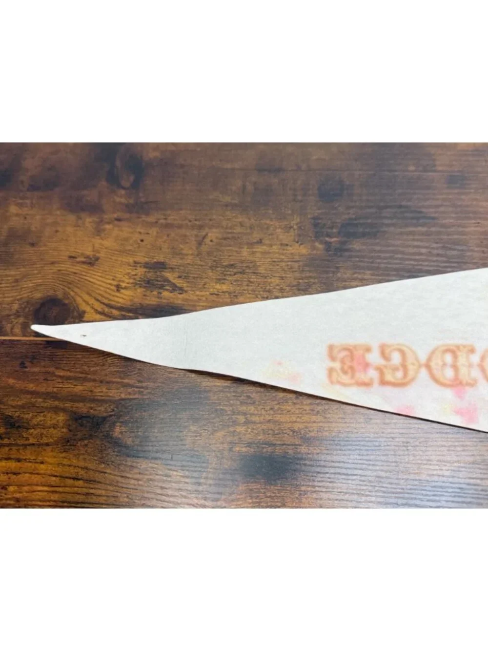 Vintage Custer State Park Game Lodge Pennant With Bison & Lodge 29.5 inches